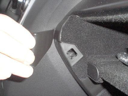 Brodit ProClip 854719 voor Ford Explorer Sport 2011-2019 en Ford Explorer 2011-2019 - ProClip geplaatst in het voertuig