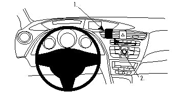 Brodit ProClip 854757 voor Honda Civic 2012-2015 - montagefoto 6