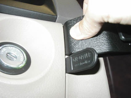 Brodit ProClip 854759 voor Kia Sorento 2002-2007 - ProClip geplaatst in het voertuig