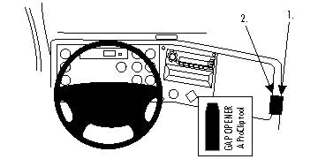 Brodit ProClip 854762 voor Freightliner Cascadia 2008-2017 - montagefoto 10