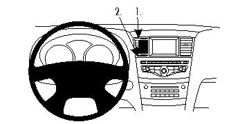Brodit ProClip 854772 voor Infiniti QX60 2014-2021 en Infiniti JX 2012-2013 - montagefoto 7