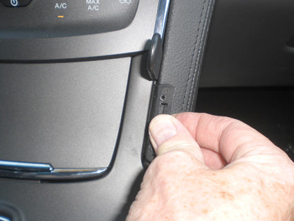 Brodit ProClip 854785 voor Lincoln MKS 2013-2017 - ProClip geplaatst in het voertuig