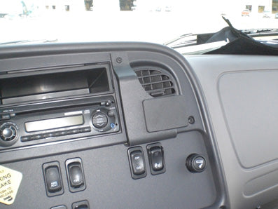 Brodit ProClip 854787 voor Freightliner M2 Business Class 2003-2018 - productfoto zwarte ABS montagebasis