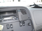 Brodit ProClip 854787 voor Freightliner M2 Business Class 2003-2018 - productfoto zwarte ABS montagebasis