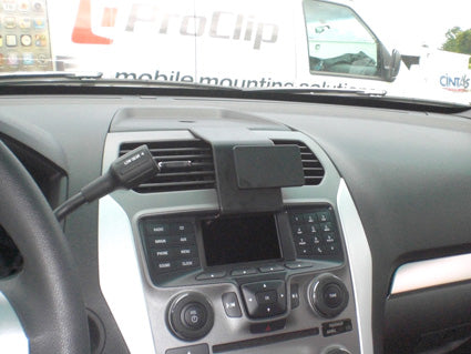 Brodit ProClip 854793 voor Ford Police Interceptor Utility 2012-2021 en Ford Explorer Police Interceptor 2012-2021 - detail van dashboardmontage