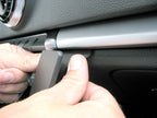 Brodit ProClip 854805 voor Audi S3 2013-2020 en Audi A3 2013-2020 - ProClip geplaatst in het voertuig