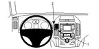 Brodit ProClip 854809 voor Hyundai i30 2008-2012 - productfoto zwarte ABS montagebasis