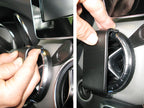 Brodit ProClip 854813 voor Mercedes Benz GLA-Class 2013-2019, Mercedes Benz CLA-Class 2013-2019 en Mercedes Benz A-Class 2013-2018 - ProClip geplaatst in het voertuig