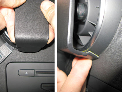 Brodit ProClip 854815 voor Audi A1 2011-2018 - ProClip geplaatst in het voertuig