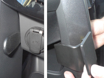 Brodit ProClip 854836 voor Hyundai Elantra GT 2012-2017 - montagepositie op dashboard