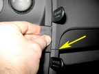 Brodit ProClip 854852 voor Mercedes Benz Citan 2013-2021 - montagepositie op dashboard