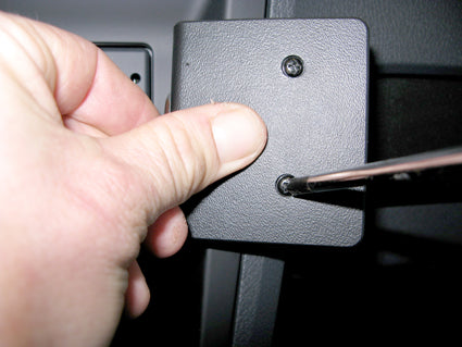 Brodit ProClip 854852 voor Mercedes Benz Citan 2013-2021 - detail van dashboardmontage