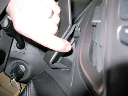 Brodit ProClip 854857 voor Ford Transit Tourneo 2014-2018, Ford Transit Custom 2013-2018 e.a. - ProClip geplaatst in het voertuig