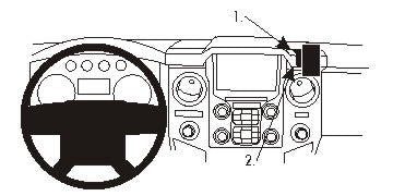Brodit ProClip 854873 voor Ford Super Duty 2011-2016, Ford Raptor 2011-2016 e.a. - montagefoto 6