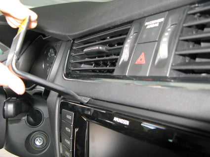 Brodit ProClip 854885 voor Skoda Octavia III 2013-2017 - ProClip geplaatst in het voertuig