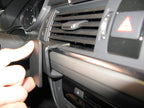 Brodit ProClip 854892 voor Audi S6 2011-2018 en Audi A6 2011-2018 - detail van dashboardmontage