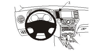 Brodit ProClip 854895 voor Nissan Pathfinder 2013-2021 - montagefoto 6