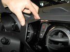 Brodit ProClip 854899 voor Dacia Lodgy 2013-2014 - detail van dashboardmontage