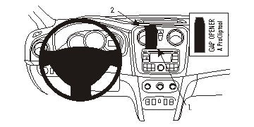 Brodit ProClip 854899 voor Dacia Lodgy 2013-2014 - montagefoto 6
