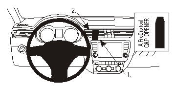 Brodit ProClip 854901 voor Seat Toledo 2013-2018 en Skoda Rapid 2013-2015 - montagefoto 6