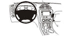 Brodit ProClip 854917 voor Buick Enclave 2013-2017 - productfoto zwarte ABS montagebasis