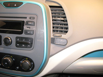 Brodit ProClip 854942 voor Renault Captur 2014-2017 - montagepositie op dashboard