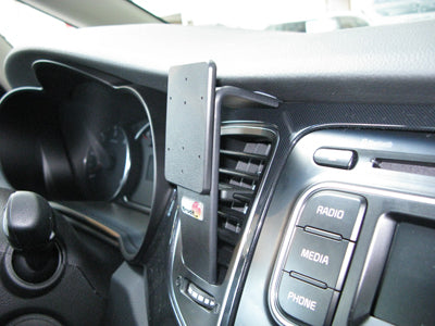 Brodit ProClip 854948 voor Kia Carens IV 2014-2020 - productfoto zwarte ABS montagebasis
