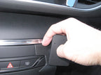 Brodit ProClip 854952 voor Peugeot 308 2014-2021 - detail van dashboardmontage