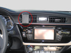 Brodit ProClip 854955 voor Toyota Corolla 2014-2015 - productfoto zwarte ABS montagebasis