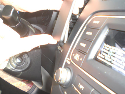 Brodit ProClip 854968 voor Kia Forte 2014-2018 - ProClip geplaatst in het voertuig