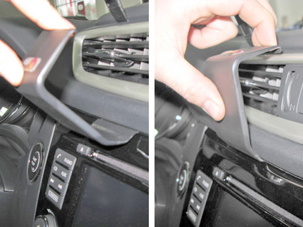 Brodit ProClip 854993 voor Nissan X-Trail 2014-2021, Nissan Rouge Sport 2021-2024 e.a. - ProClip geplaatst in het voertuig