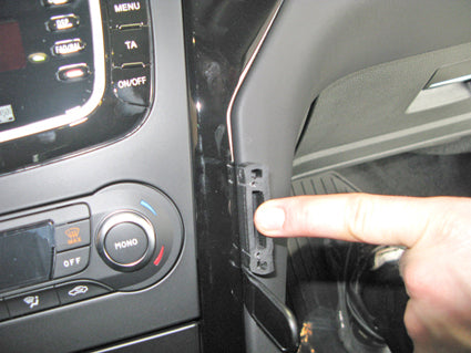 Brodit ProClip 854995 voor Ford Mondeo 2012-2014 - ProClip geplaatst in het voertuig