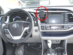 Brodit ProClip 855021 voor Toyota Highlander 2014-2019 - productfoto zwarte ABS montagebasis