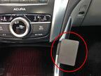 Brodit ProClip 855050 voor Acura TLX 2015-2021 - productfoto zwarte ABS montagebasis