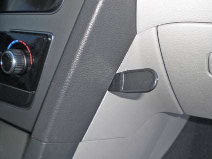 Brodit ProClip 855055 voor Hyundai Sonata 2015-2020 - montagepositie op dashboard