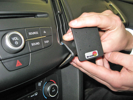Brodit ProClip 855066 voor Ford Focus 2015-2018 - montagepositie op dashboard