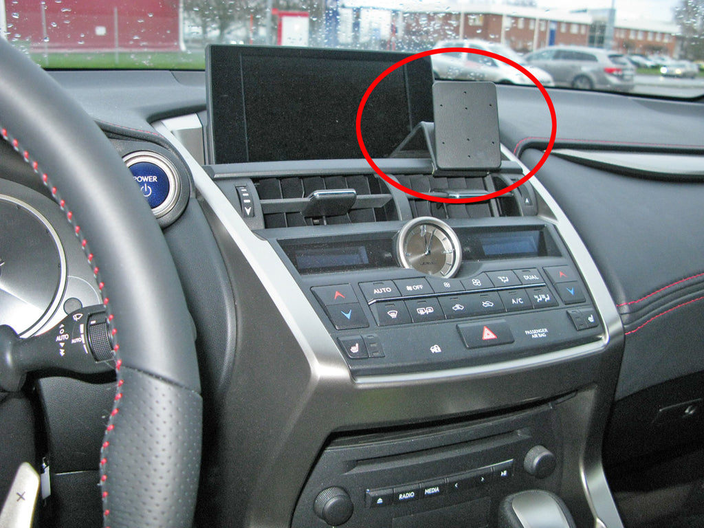 Brodit ProClip 855067 voor Lexus NX Series 2015-2017 - productfoto zwarte ABS montagebasis