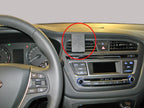 Brodit ProClip 855083 voor Hyundai i20 2015-2018 - productfoto zwarte ABS montagebasis