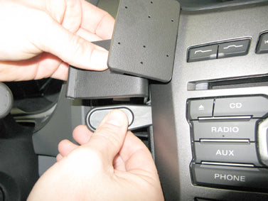 Brodit ProClip 855087 voor Ford Ranger 2012-2015 - montagepositie op dashboard