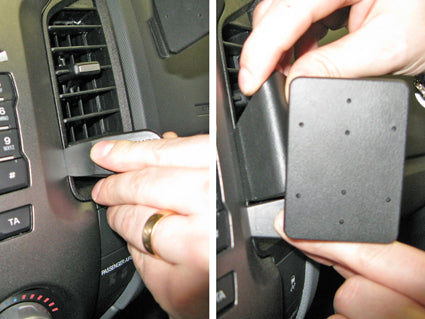 Brodit ProClip 855088 voor Ford Ranger 2012-2015 - montagepositie op dashboard