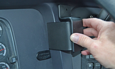 Brodit ProClip 855092 voor Freightliner M2 Business Class 2009-2018 - detail van dashboardmontage