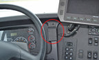 Brodit ProClip 855092 voor Freightliner M2 Business Class 2009-2018 - productfoto zwarte ABS montagebasis