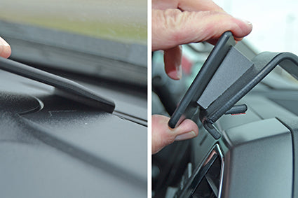 Brodit ProClip 855094 voor Ford Super Duty 2017-2021, Ford Raptor 2017-2020 e.a. - ProClip geplaatst in het voertuig