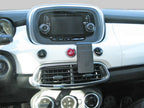 Brodit ProClip 855097 voor Fiat 500 X 2015-2024 - productfoto zwarte ABS montagebasis
