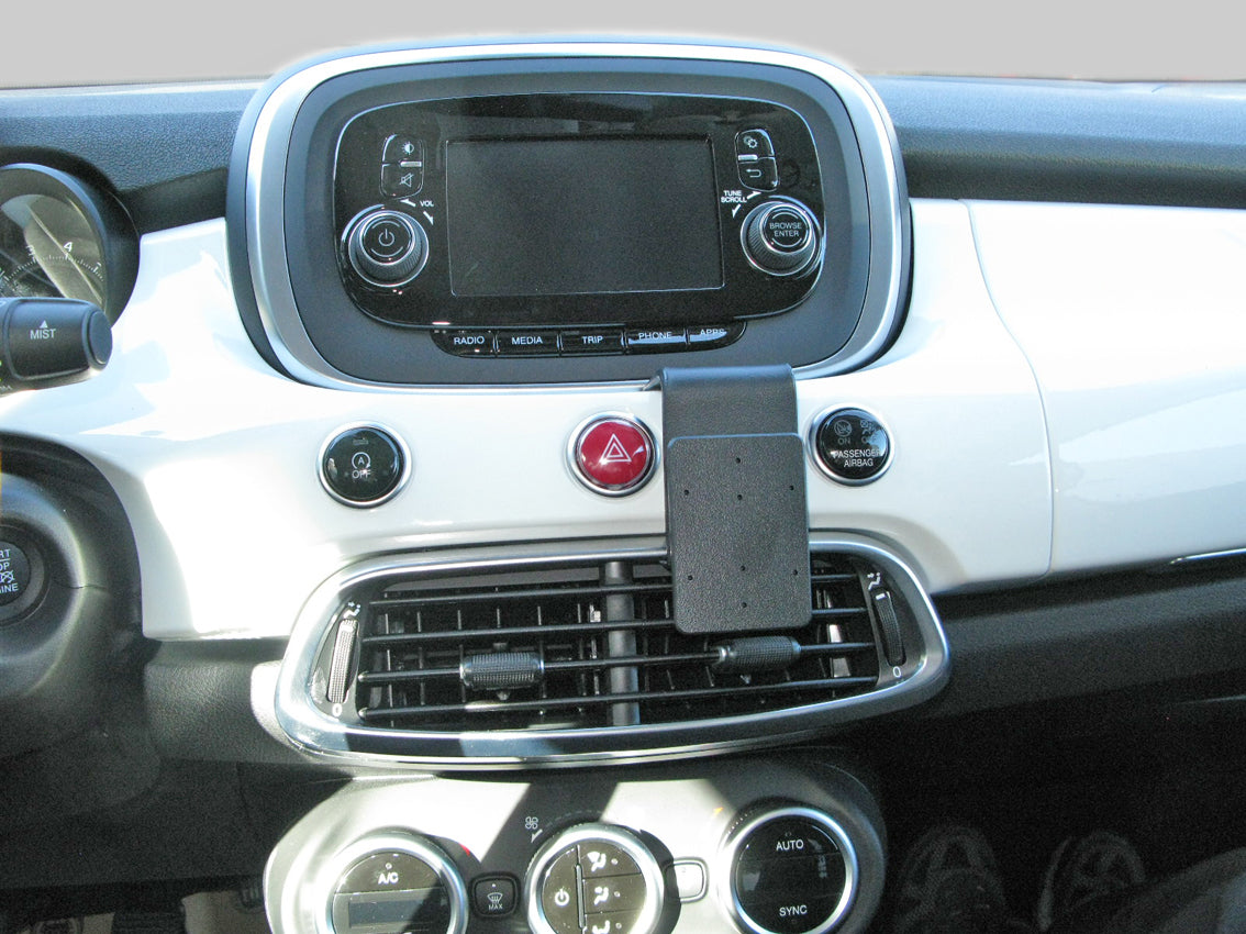 Brodit ProClip 855097 voor Fiat 500 X 2015-2024 - productfoto zwarte ABS montagebasis