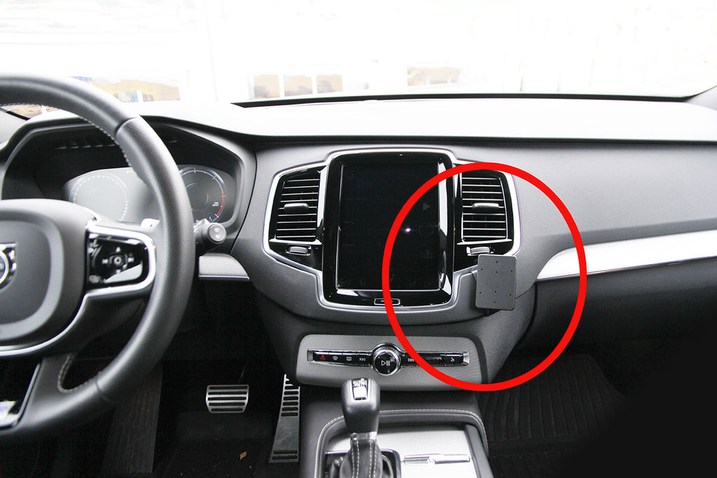 Brodit ProClip 855100 voor Volvo XC90 2015-2024 - productfoto zwarte ABS montagebasis