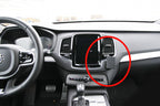 Brodit ProClip 855100 voor Volvo XC90 2015-2024 - productfoto zwarte ABS montagebasis