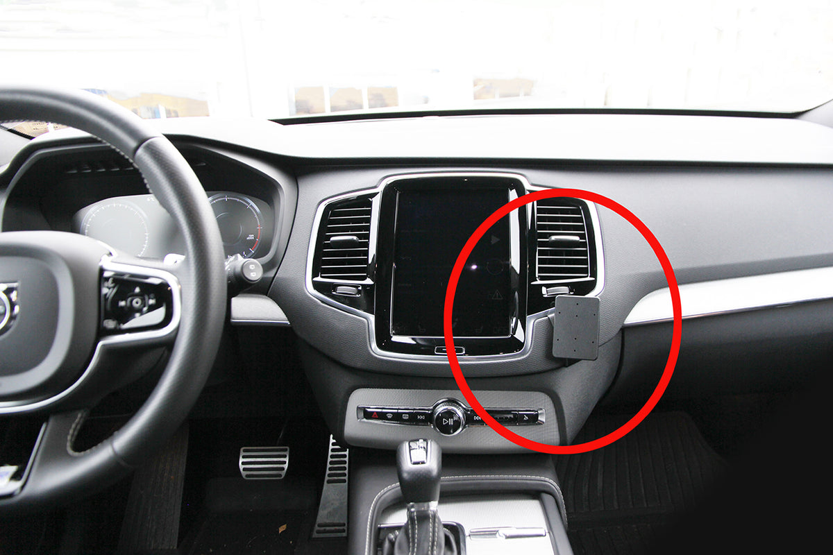 Brodit ProClip 855100 voor Volvo XC90 2015-2024 - productfoto zwarte ABS montagebasis