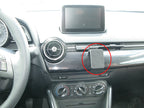 Brodit ProClip 855114 voor Mazda CX-3 2015-2023, Mazda 2 2015-2023 e.a. - productfoto zwarte ABS montagebasis