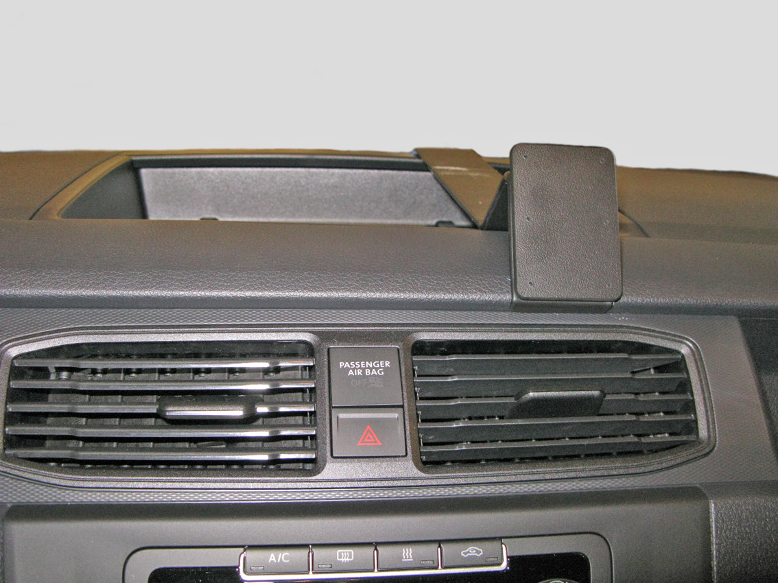 Brodit ProClip 855133 voor Volkswagen Caddy 2016-2020 - productfoto zwarte ABS montagebasis